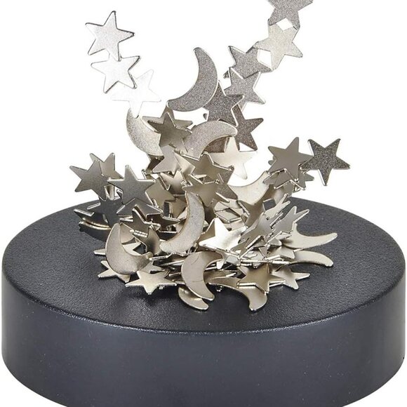 Magnetic Star and Moon Sculpture - Picture 1 of 3